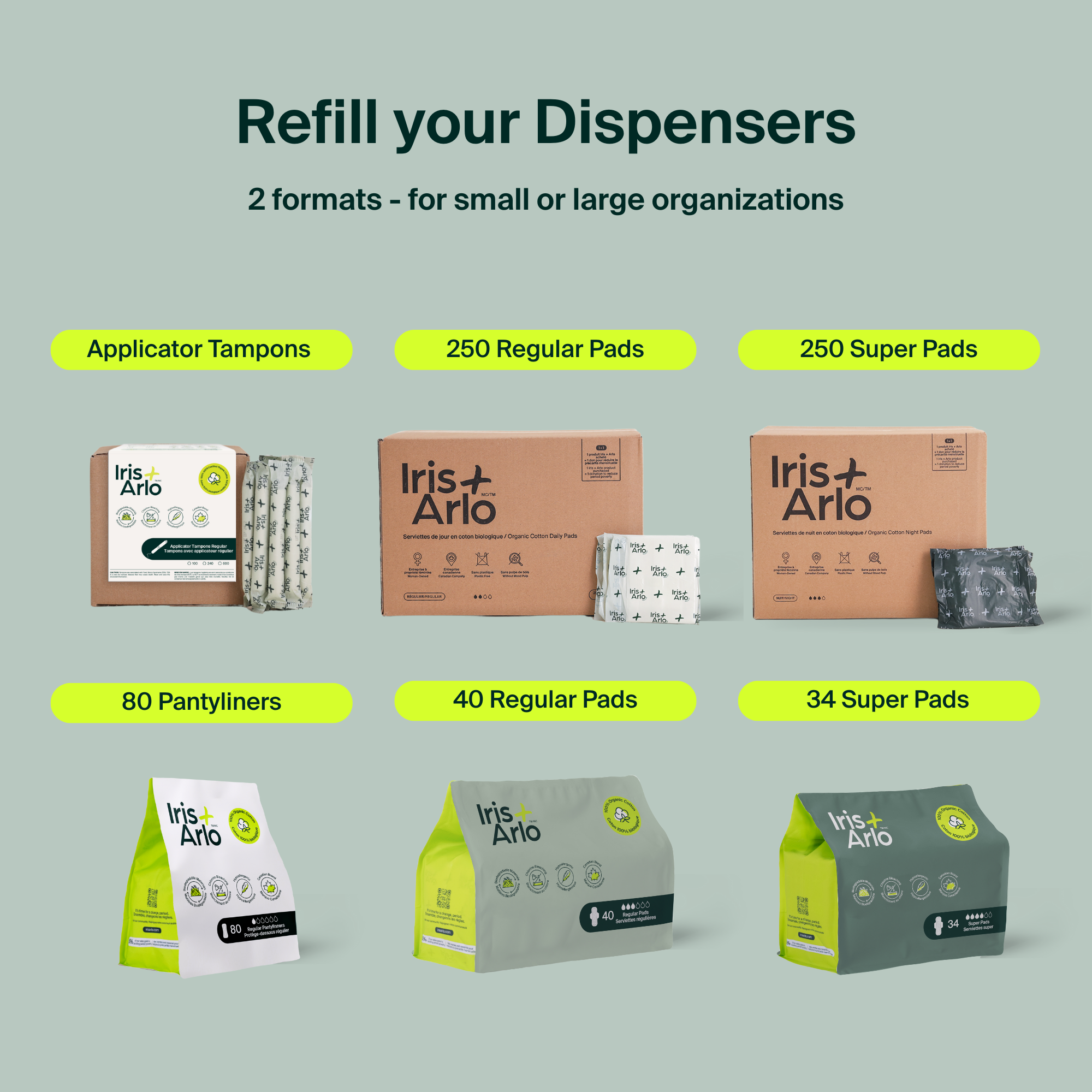 Distributeur carton comptoir, 4 produits