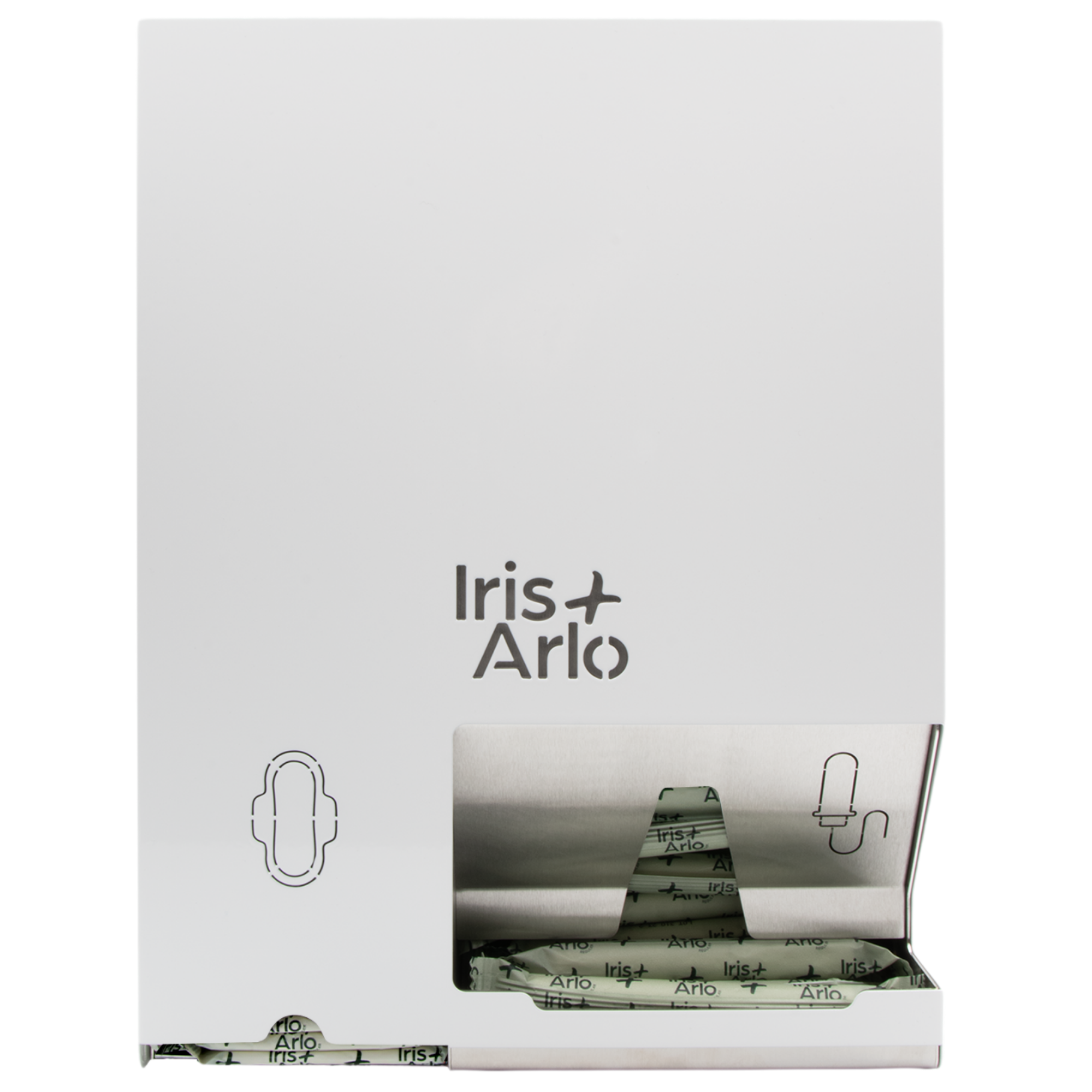 Distributeur mural métallique