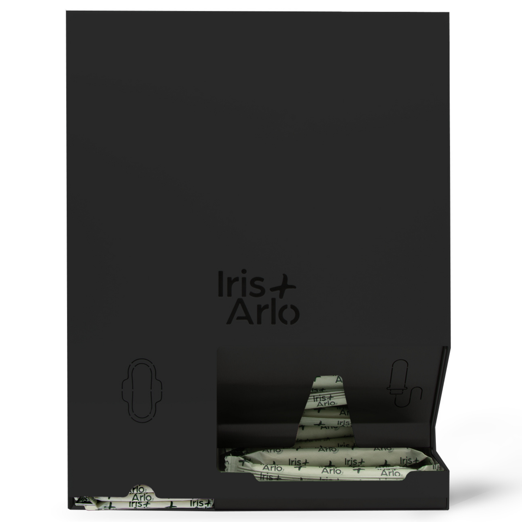 Distributeur mural métallique