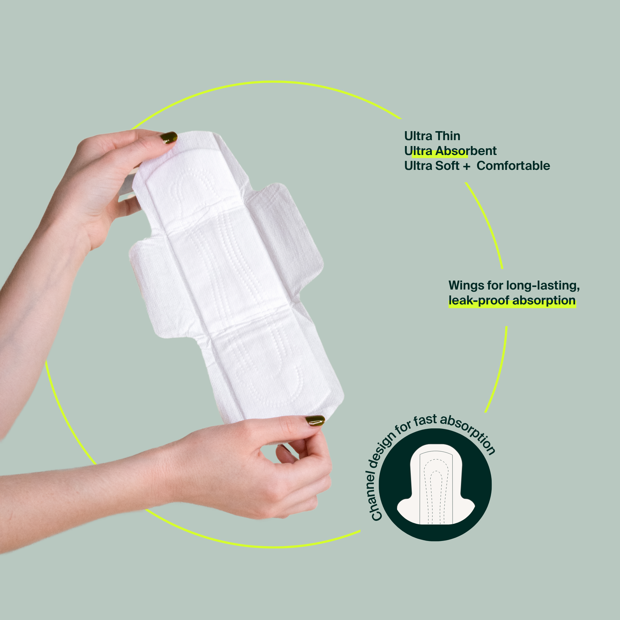 Vrac (34) - 100% Organique Serviettes Super - Sac Refermable