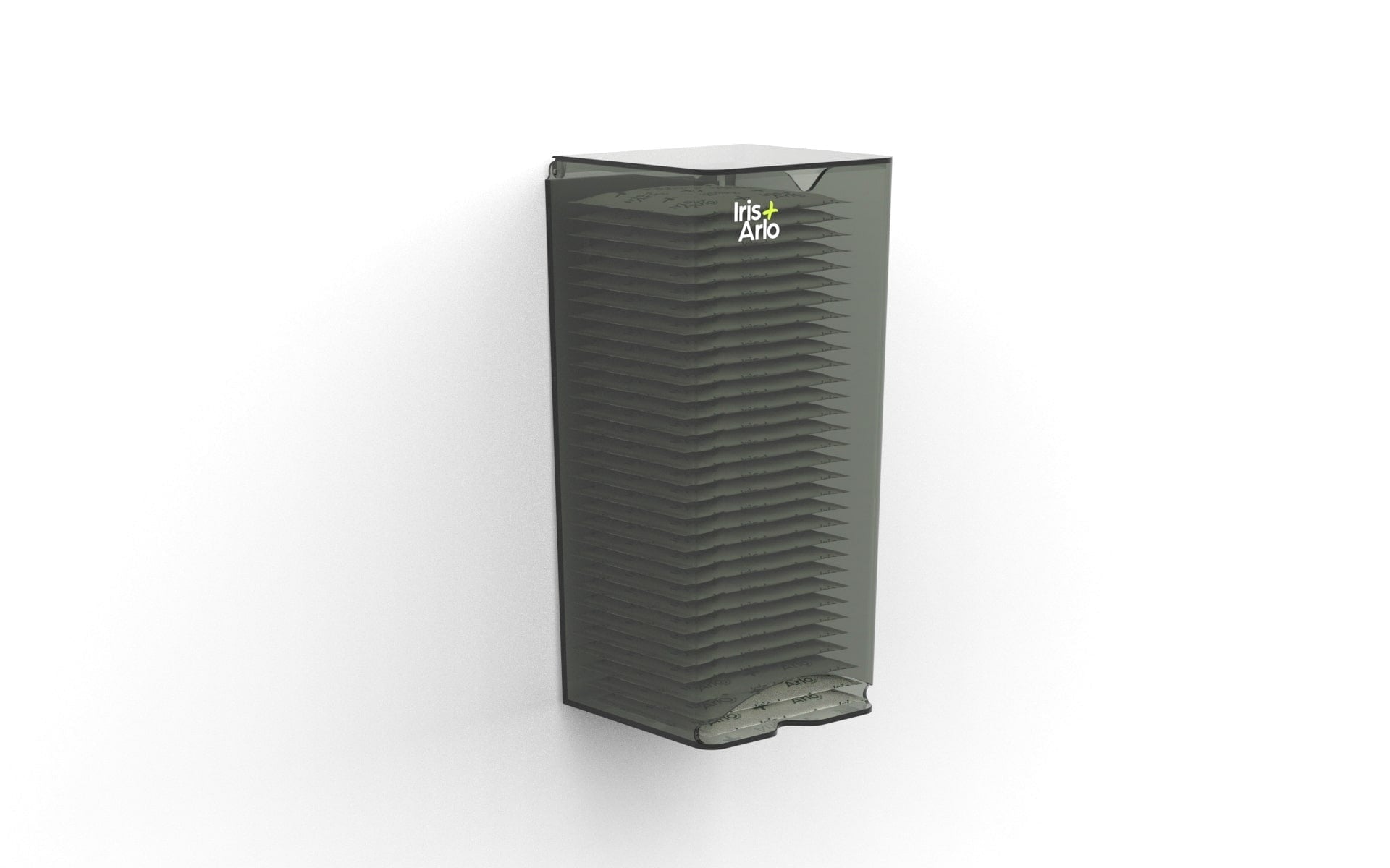 Iris + Arlo 3-Pack | Recycled Plexiglass Dispensers for workplaces