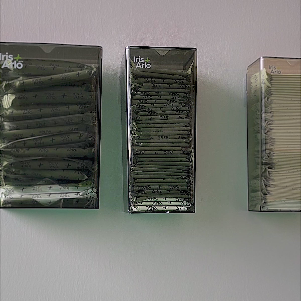 Recycled Plexiglass Wall-Mounted Dispenser - Daily Pads