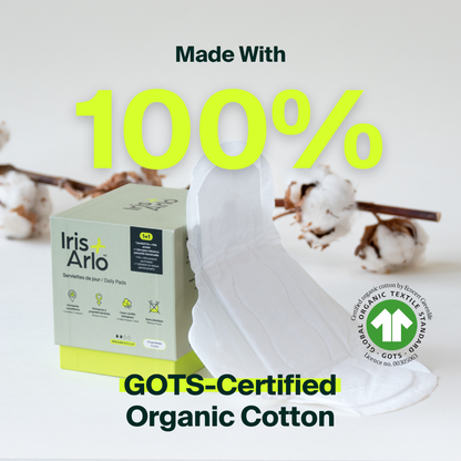 Serviettes de jour 100 % coton biologique