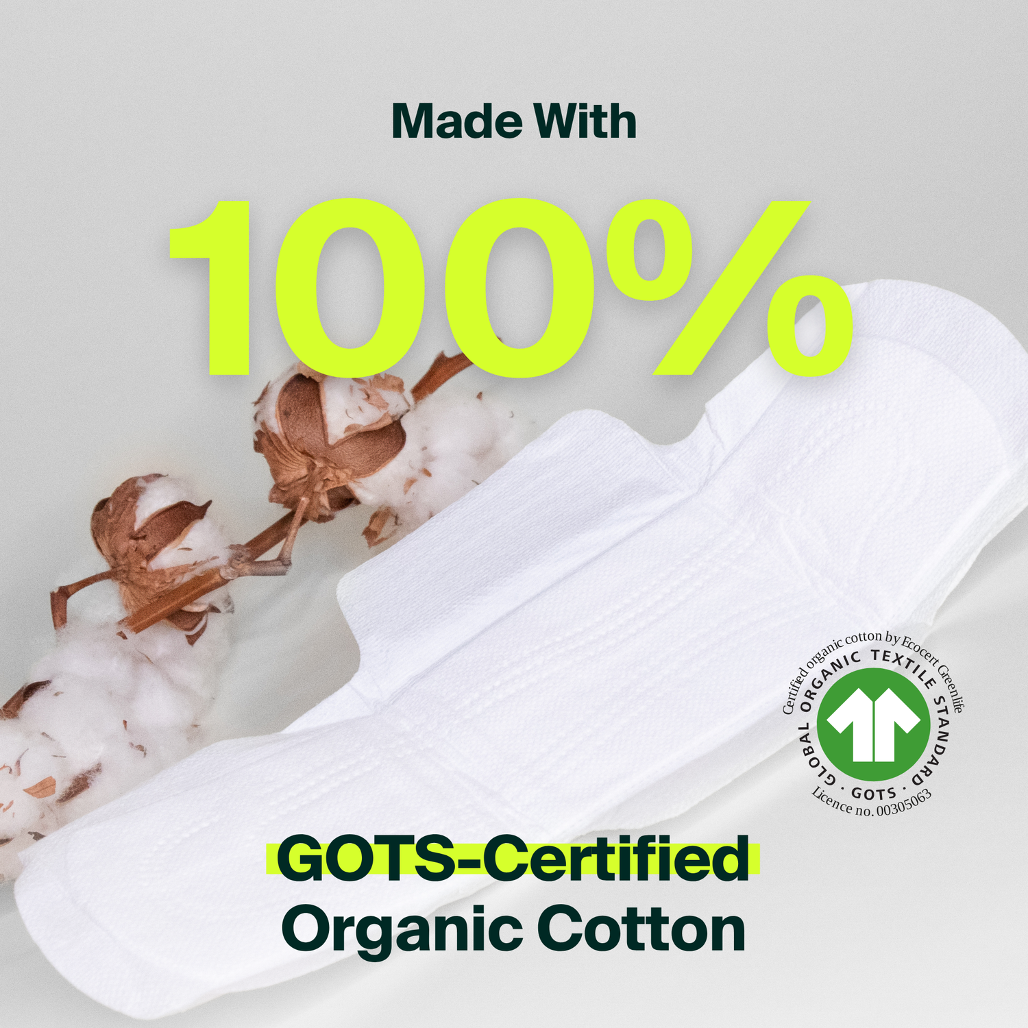 Vrac - Serviettes de nuit 100 % coton biologique