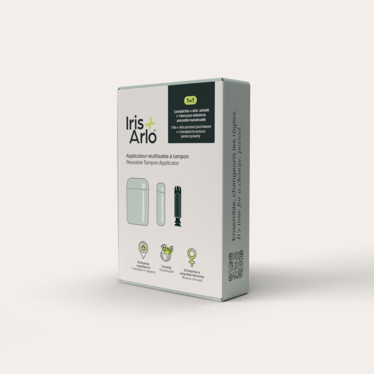 Iris + Arlo Sustainable Reusable Tampon Applicator 