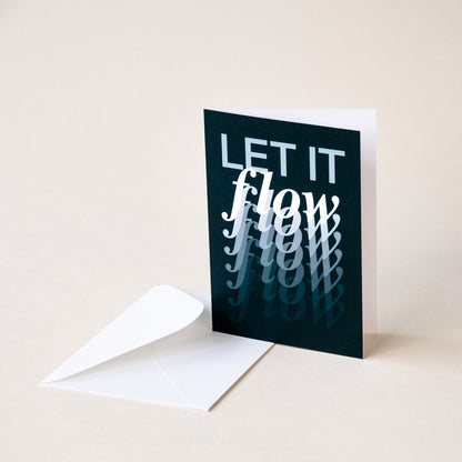 Iris + Arlo - Greetings Cards - Let it flow