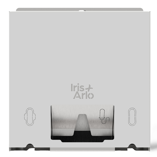 Wall-Mounted Steel Dispenser - Daily Pads, Tampons &amp; Pantyliners