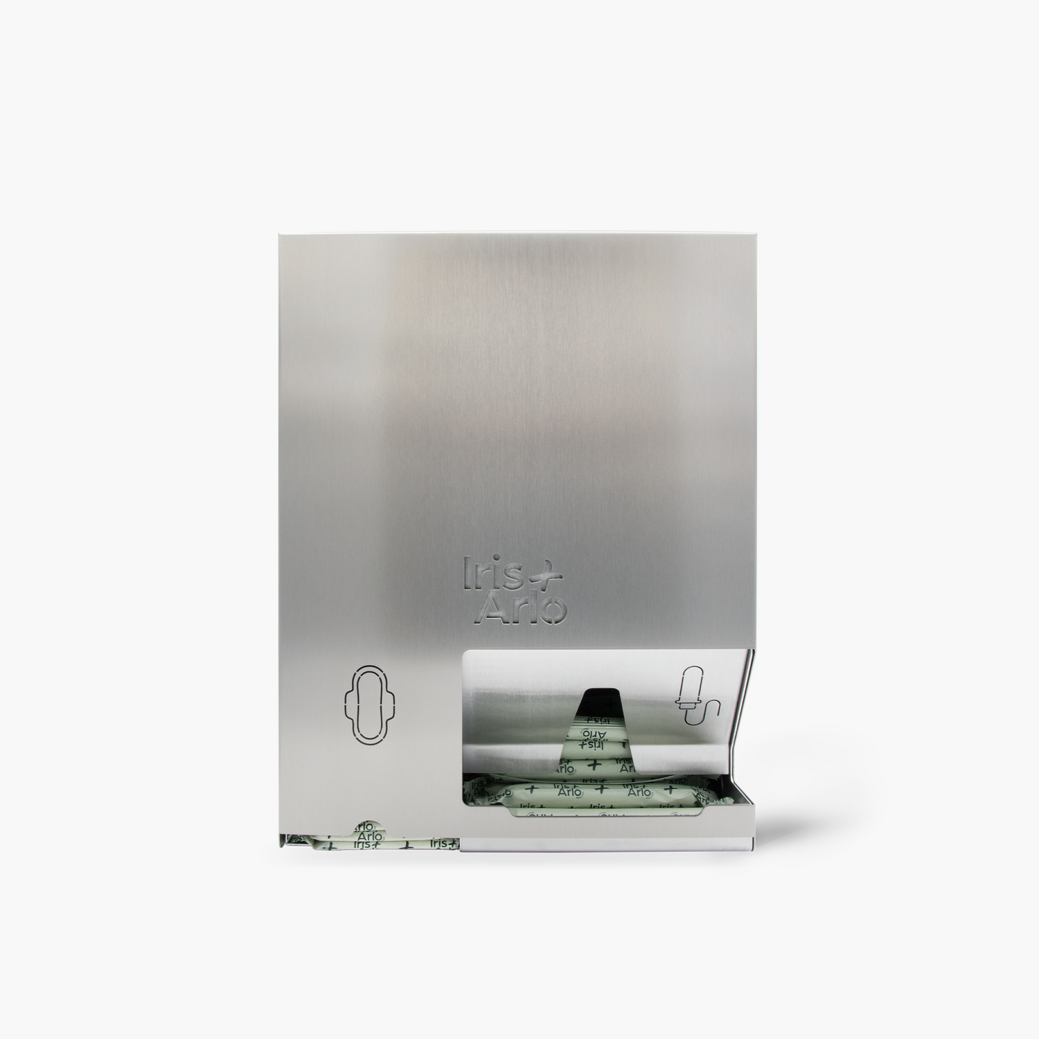 Iris + Arlo Wall-Mounted Steel Dispenser