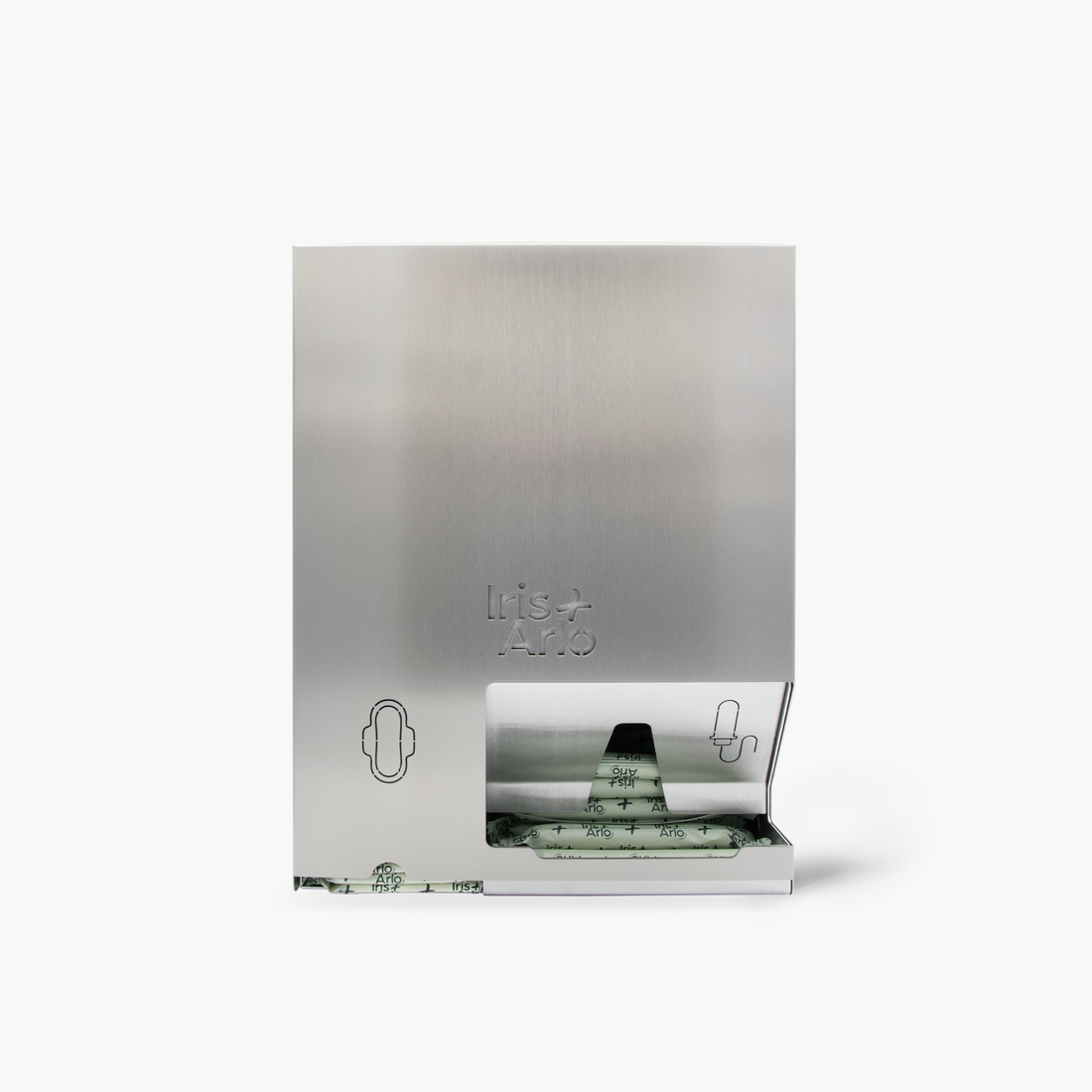 Iris + Arlo Wall-Mounted Steel Dispenser