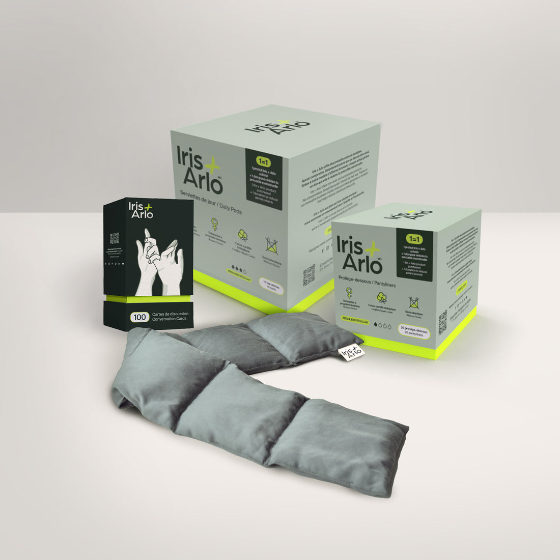 Iris + Arlo - My First Period Kit eucalyptus