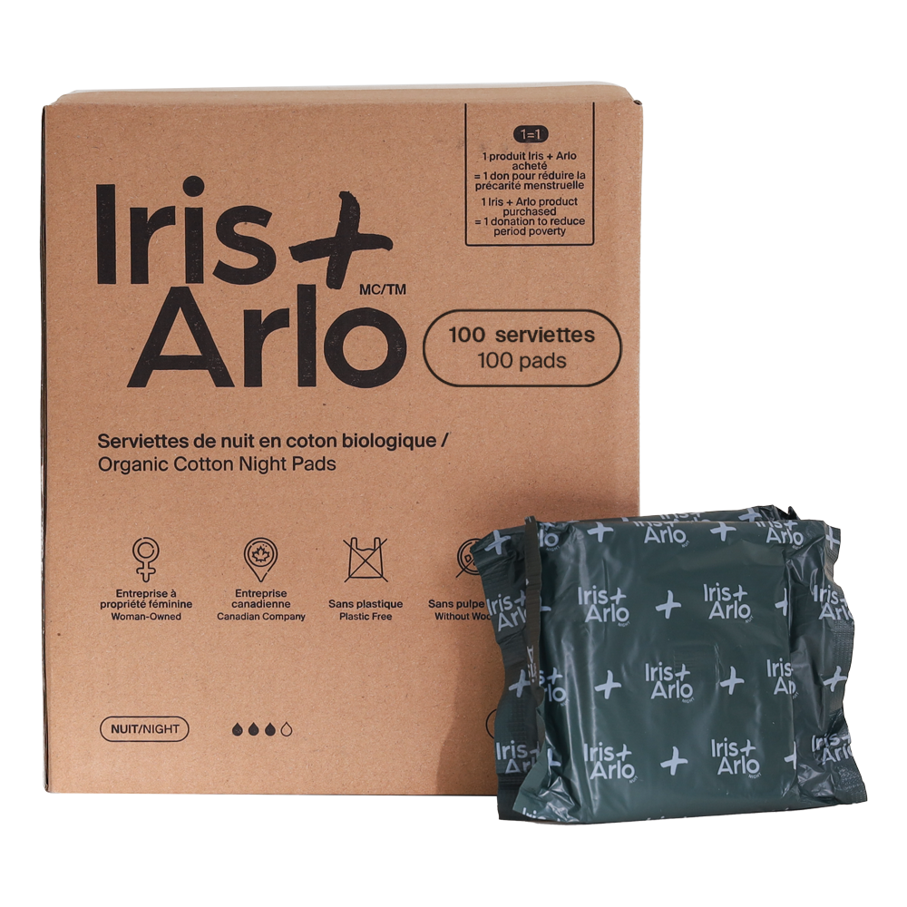 100% Organic Cotton Super Pads - Bulk