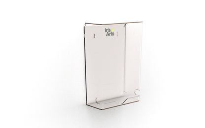 Iris + Arlo Recycled Plexiglass Wall-Mounted Dispenser - Applicator Tampons - Transparent - empty